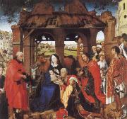 Rogier van der Weyden St.Columba Altarpiece oil